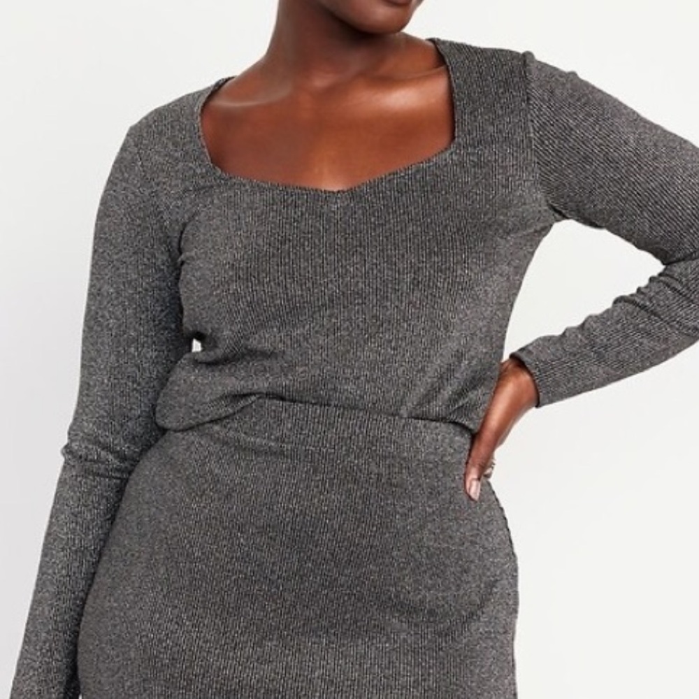 Old Navy sparkly ribbed top